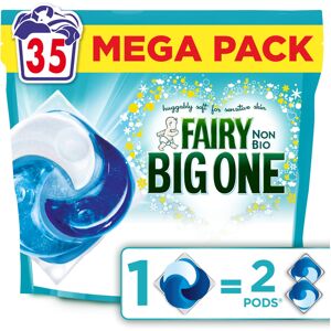Fairy Non Bio The Big One PODS?, Washing Liquid Laundry Detergent Capasules, 35 Fairy Non Bio The Big One PODS?, Washing Liquid Laundry Detergent Capasules, 35