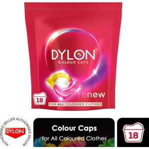 Dylon Colour Caps for Coloured Clothes, Laundry Detergent Pods, 18 washes Dylon Colour Caps for Coloured Clothes, Laundry Detergent Pods, 18 washes