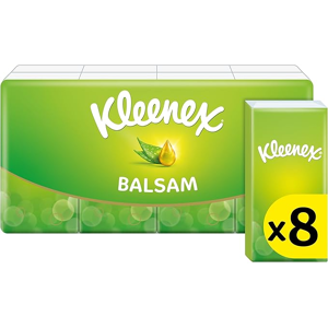 Kleenex Balsam Pocket Pack Tissues, 8 Pocket Packs Kleenex Balsam Pocket Pack Tissues, 8 Pocket Packs