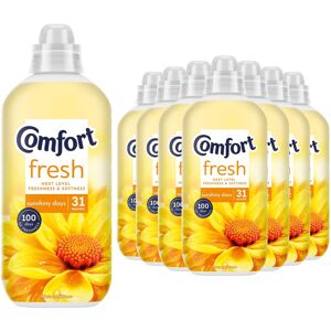 Comfort Fresh Sunshiny Days Liquid Fabric Conditioner 31W 930ml, 8 Pk Comfort Fresh Sunshiny Days Liquid Fabric Conditioner 31W 930ml, 8 Pk