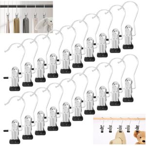 Unbranded 20Pcs Portable Laundry Hooks,Boot Hooks Metal Clothes Hook Unbranded 20Pcs Portable Laundry Hooks,Boot Hooks Metal Clothes Hook