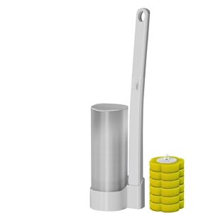 Unbranded (Lemon flavor, White) Toilet Bowl Cleaner Wand,Refillable Toilet Scrub Cleaner S Unbranded (Lemon flavor, White) Toilet Bowl Cleaner Wand,Refillable Toilet Scrub Cleaner S