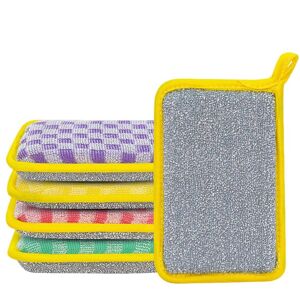 Unbranded Dish Sponge Double-Sided Washing Dishcloth Multi-Purpose Washing Sponges Set of Unbranded Dish Sponge Double-Sided Washing Dishcloth Multi-Purpose Washing Sponges Set of