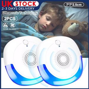 CLOSKYE (2 Pack) 2 Pack Ultrasonic Pest Repeller Pest Control- Mice Rodent Insect Repell CLOSKYE (2 Pack) 2 Pack Ultrasonic Pest Repeller Pest Control- Mice Rodent Insect Repell
