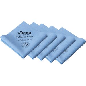 Vileda Professional Premium Microfibre Cleaning Cloths, PURmicro Active, Glass C Vileda Professional Premium Microfibre Cleaning Cloths, PURmicro Active, Glass C