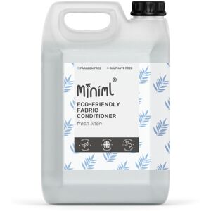 Miniml Eco Fabric Softener & Conditioner 5L Refill - Fresh Linen Scented All Nat Miniml Eco Fabric Softener & Conditioner 5L Refill - Fresh Linen Scented All Nat