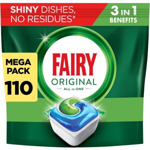 Fairy Original All in One Auto Dishwashing Tablet, 110CT Fairy Original All in One Auto Dishwashing Tablet, 110CT