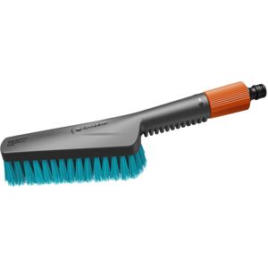 Gardena Cleansystem Hand-Held Brush S hard: Cleaning brush with hose connection, flat br Gardena Cleansystem Hand-Held Brush S hard: Cleaning brush with hose connection, flat br