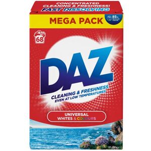 Daz Universal Laundry Powder for Whites & Colours 68 Washes Daz Universal Laundry Powder for Whites & Colours 68 Washes