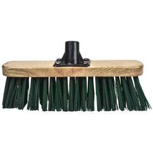 Faithfull Stiff Green Broom Head 300mm (12in) Threaded Socket Faithfull Stiff Green Broom Head 300mm (12in) Threaded Socket