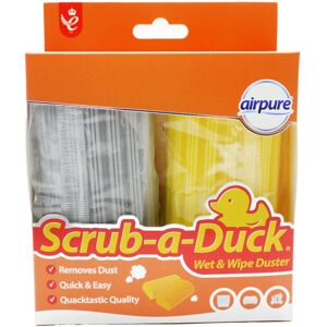 Airpure Scrub-A-Duck Duster Wet & Wipe 2 Pack Airpure Scrub-A-Duck Duster Wet & Wipe 2 Pack