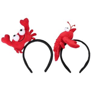 Kricely (As show, One size) 2Pcs Cloth Crayfish Hairhoops Adorable Headwears for Kids (L Kricely (As show, One size) 2Pcs Cloth Crayfish Hairhoops Adorable Headwears for Kids (L