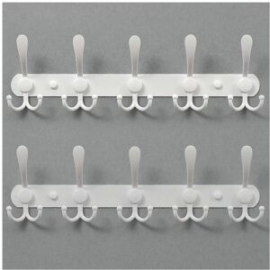 Unbranded Wall Mounted Coat Rack - Designer Coat Hooks with Bi-Directional Carbon Steel, S Unbranded Wall Mounted Coat Rack - Designer Coat Hooks with Bi-Directional Carbon Steel, S