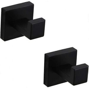 Unbranded Bathroom Matte Black Coat Hook Stainless Steel Single Towel/Bathrobe Coat Hook M Unbranded Bathroom Matte Black Coat Hook Stainless Steel Single Towel/Bathrobe Coat Hook M