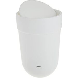 Umbra 023269-660 Touch Waste Bin with Lid, White Umbra 023269-660 Touch Waste Bin with Lid, White