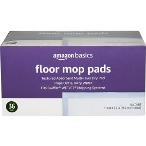 Amazon Basics Dry Floor Mop Pads 36 Count (Previously Solimo) Amazon Basics Dry Floor Mop Pads 36 Count (Previously Solimo)