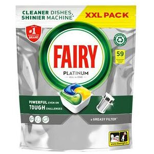 Fairy Platinum Dishwasher Tablets Lemon 51 per pack Fairy Platinum Dishwasher Tablets Lemon 51 per pack
