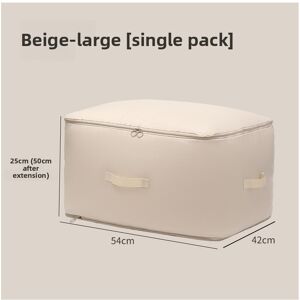 Unbranded (Beige, 50cm) Large Storage Capacity Bag Quilt Down Jacket Clothes Compression S Unbranded (Beige, 50cm) Large Storage Capacity Bag Quilt Down Jacket Clothes Compression S