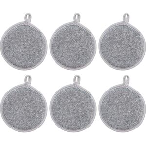 Unbranded Kitchen Washing Sponges, Hanging Scouring Pads Made of Steel Wire, Pack of 6 Mul Unbranded Kitchen Washing Sponges, Hanging Scouring Pads Made of Steel Wire, Pack of 6 Mul
