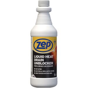 Zep Commercial Unblocker Heat Drain Liquid Zep Commercial Unblocker Heat Drain Liquid