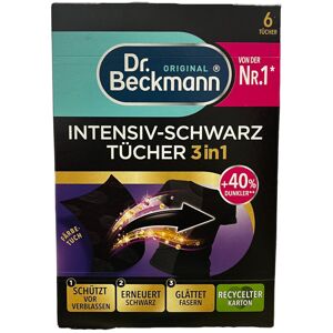 Dr Beckmann Dr. Beckmann Color Cloths Intensive Black 2in1 6 pcs 955815 Dr Beckmann Dr. Beckmann Color Cloths Intensive Black 2in1 6 pcs 955815