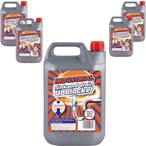 Pluto Packaging Strong Heavy Duty Industrial Sink & Drain Unblocker Cuts Through Standing Water Pluto Packaging Strong Heavy Duty Industrial Sink & Drain Unblocker Cuts Through Standing Water