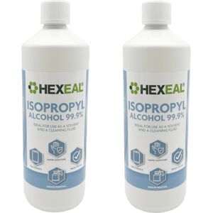 Unbranded Hexeal 99.9% Isopropyl Alcohol 2L (IPA002LTBTBL) for Sanitising, Cleaning & Degr Unbranded Hexeal 99.9% Isopropyl Alcohol 2L (IPA002LTBTBL) for Sanitising, Cleaning & Degr