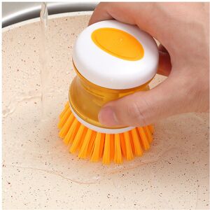 Unbranded Brush Cleaning Kitchen With Liquid Dispenser For Pots Pans Utensils And Unbranded Brush Cleaning Kitchen With Liquid Dispenser For Pots Pans Utensils And