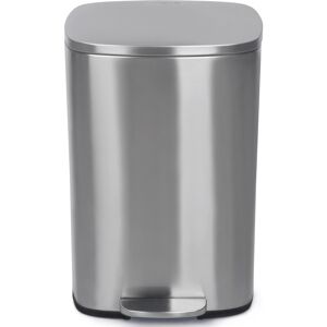 NETTA 50L Pedal Bin - Brushed Stainless Steel NETTA 50L Pedal Bin - Brushed Stainless Steel