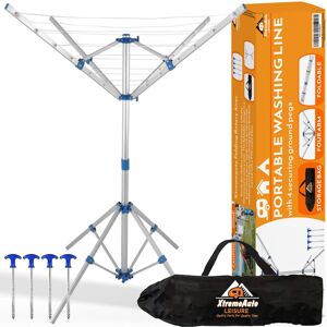 Xtremeauto Aluminium Rotary Washing Line Airers, Clothes Airer Outdoor, Portable Xtremeauto Aluminium Rotary Washing Line Airers, Clothes Airer Outdoor, Portable