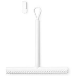 Brabantia Silicone Shower Squeegee with Hook (White) Anti Streak Cleaning Wiper Brabantia Silicone Shower Squeegee with Hook (White) Anti Streak Cleaning Wiper