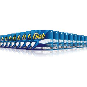 Flash Ultra Power Magic Eraser, Stain Remover, 32 Erasers (16x2), Multi Surface Flash Ultra Power Magic Eraser, Stain Remover, 32 Erasers (16x2), Multi Surface