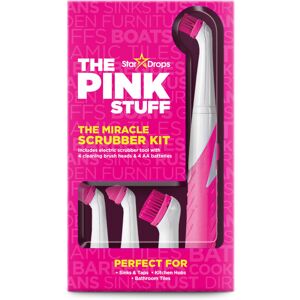 Stardrops - The Pink Stuff - The Miracle Scrubber Kit - 4 Cleaning Brush Heads Stardrops - The Pink Stuff - The Miracle Scrubber Kit - 4 Cleaning Brush Heads