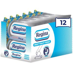Regina Moist Toilet Tissue UltraMed ? 12 Pack, Each with 42 Flushable moist toil Regina Moist Toilet Tissue UltraMed ? 12 Pack, Each with 42 Flushable moist toil