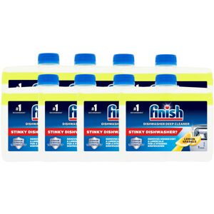 Finish Dishwasher Machine Cleaner Lemon 8 Washes (250ml x 8) Deep Cleans an Finish Dishwasher Machine Cleaner Lemon 8 Washes (250ml x 8) Deep Cleans an