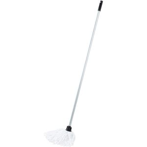 Addis Cotton Mop Made from Recycled Cotton with 3 Piece Handle in Metallic and G Addis Cotton Mop Made from Recycled Cotton with 3 Piece Handle in Metallic and G
