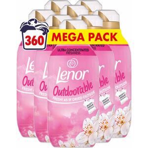 Lenor Outdoorable Fabric Conditioner 360 Washes (8x45), Dreamy Jasmine - Ultra C Lenor Outdoorable Fabric Conditioner 360 Washes (8x45), Dreamy Jasmine - Ultra C