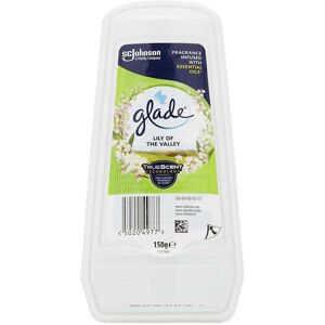 3 x Glade Solid Gel Air Freshener Lily of the Valley 150g 3 x Glade Solid Gel Air Freshener Lily of the Valley 150g