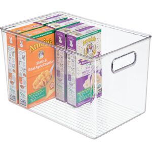 InterDesign iDesign Linus BPA-Free Plastic Deep Kitchen Storage Bin with Handles - 12"" x 8" InterDesign iDesign Linus BPA-Free Plastic Deep Kitchen Storage Bin with Handles - 12"" x 8"