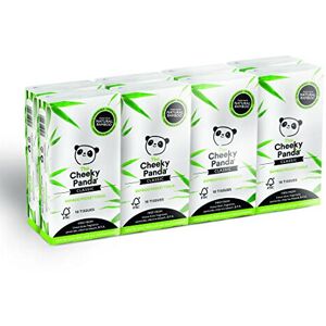 The Cheeky Panda Bamboo Pocket Tissues, 8 Pack of 10 Hypoallergenic Tissues, Ult The Cheeky Panda Bamboo Pocket Tissues, 8 Pack of 10 Hypoallergenic Tissues, Ult