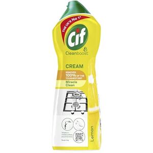 Cif Lemon Cream Cleaner multipurpose surface cleaner with 100% natural cleaning Cif Lemon Cream Cleaner multipurpose surface cleaner with 100% natural cleaning