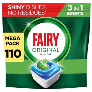 Fairy Original All in One Auto Dishwashing Tablet, 110CT Fairy Original All in One Auto Dishwashing Tablet, 110CT