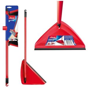 Vileda 160498 Long Handled Dustpan and Brush Set - 3 Action Broom and Dust pan w Vileda 160498 Long Handled Dustpan and Brush Set - 3 Action Broom and Dust pan w