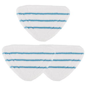 Typecat 3Pcs Steam Mop Replacement Pads Triangle Washable Cloth Cleaning Floor Microfibe Typecat 3Pcs Steam Mop Replacement Pads Triangle Washable Cloth Cleaning Floor Microfibe