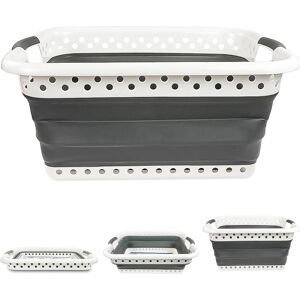 Unbranded (Default) 67L FOLDING COLLAPSIBLE DURABLE WITH HANDLE STORAGE LAUNDRY BASKET CL Unbranded (Default) 67L FOLDING COLLAPSIBLE DURABLE WITH HANDLE STORAGE LAUNDRY BASKET CL