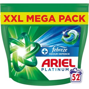 Ariel Platinum PODS, Washing Liquid Laundry Detergent Capsules 52 Washes Ariel Platinum PODS, Washing Liquid Laundry Detergent Capsules 52 Washes