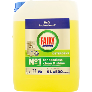 Fairy Professional Detergent For Commercial Dishwasher Use 5L Fairy Professional Detergent For Commercial Dishwasher Use 5L
