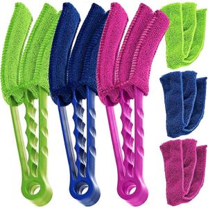 Unbranded (As show, One size) Set of 3 dusters for blinds, air conditioner - with 3 microf Unbranded (As show, One size) Set of 3 dusters for blinds, air conditioner - with 3 microf