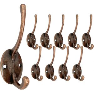 Unbranded (As show, One size) Vintage Wall Hook, 5 Coat Hooks Metal Double Coat Hook with Unbranded (As show, One size) Vintage Wall Hook, 5 Coat Hooks Metal Double Coat Hook with