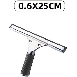 Unbranded (As show, One size) Stainless Steel Window Squeegee With 25cm Blade Unbranded (As show, One size) Stainless Steel Window Squeegee With 25cm Blade